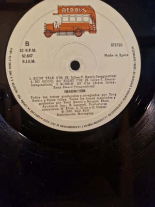 Vinilo Imagination - Body Talk