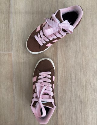 Adidas Campus Marrón y Rosa