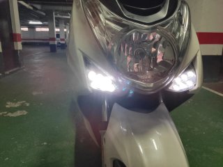 Yamaha Majesty 125 Blanca