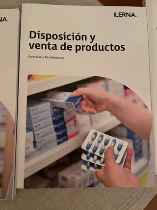 Libros Farmacia y Parafarmacia ILERNA 1º Año