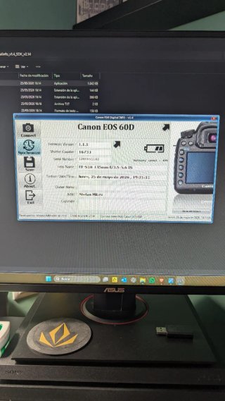 Canon EOS 60D Cámara  Negra