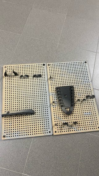Organizador de herramientas para pared