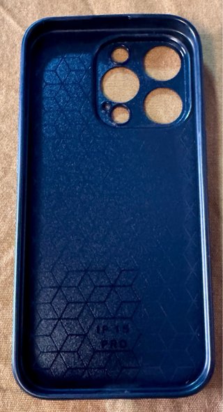 Funda iPhone 15 Cuero Negra Magnética