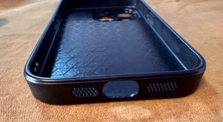 Funda iPhone 15 Cuero Negra Magnética