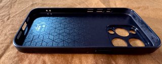 Funda iPhone 15 Cuero Negra Magnética