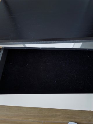 Mesa de noche moderna 2 cajones