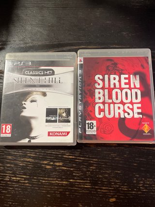 Silent Hill HD Collection y Siren Blood Curse PS3
