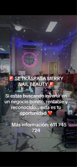 Se traspasa local de estética, uñas y pestañas