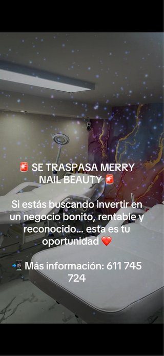 Se traspasa local de estética, uñas y pestañas