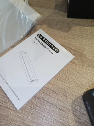Impresora Tattoo Portátil Bluetooth Negra