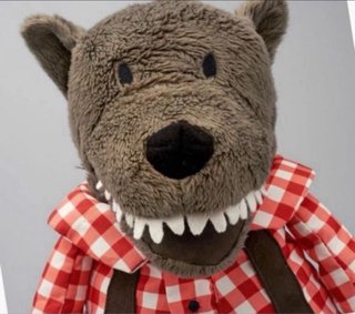 Peluches Caperucita Roja: Lobo y Abuela IKEA