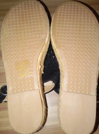 Sandalias cuñas esparto