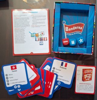 Juegos de mesa Square Up! y Banderea