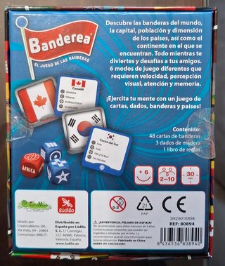 Juegos de mesa Square Up! y Banderea