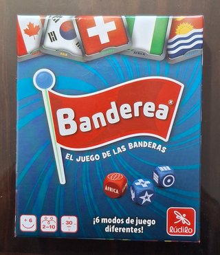 Juegos de mesa Square Up! y Banderea