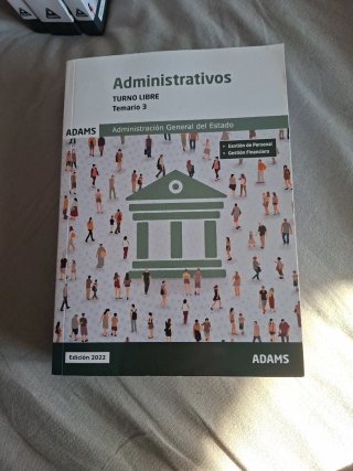Libros oposicion Administrativos del estado