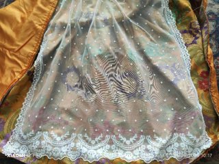 Manteletas Falleras  de tul blancas