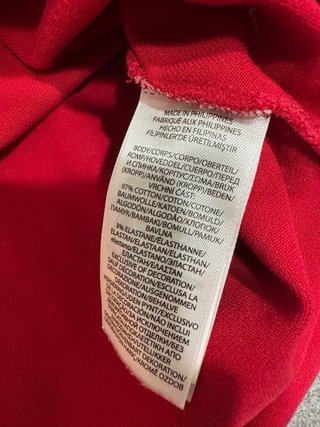 Polo Ralph Lauren Rojo Talla L Mujer