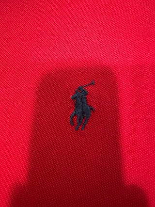 Polo Ralph Lauren Rojo Talla L Mujer