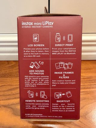Fujifilm Instax Mini LiPlay Deep Bronze