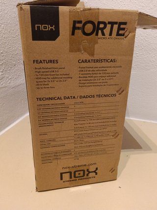 Caja PC Nox Micro ATX