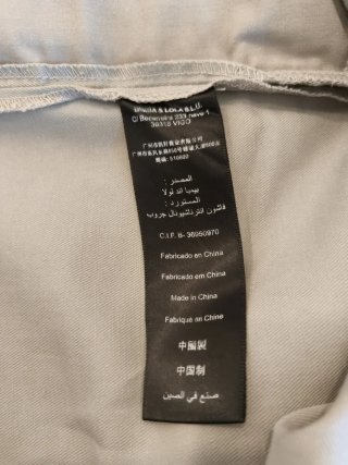 Pantalón Bimba y Lola Gris