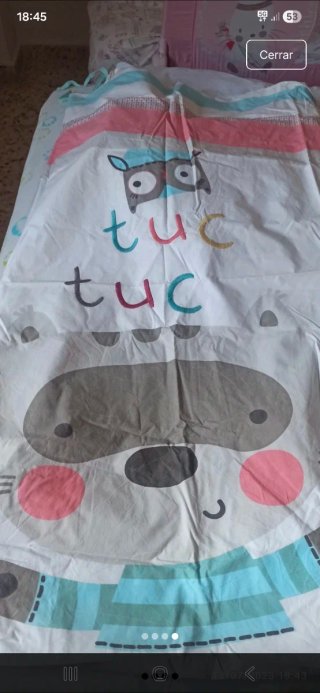 Chichonera, nórdico y funda para cuna