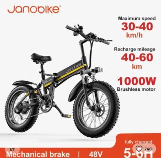 Bicicleta Eléctrica Janobike