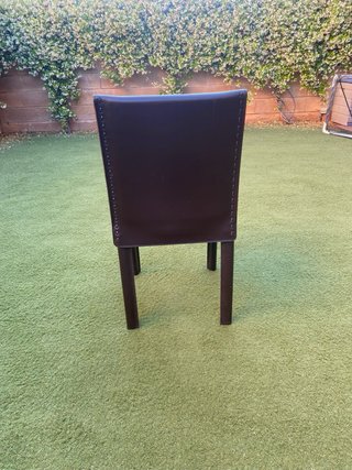 6 Sillas Roche Bobois Piel Chocolate