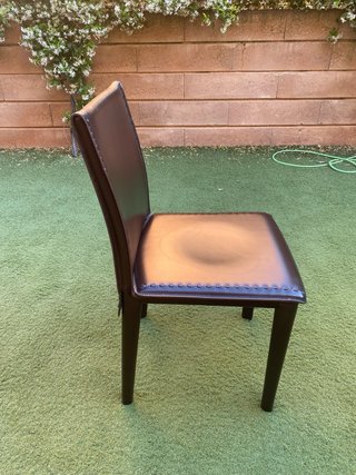 6 Sillas Roche Bobois Piel Chocolate