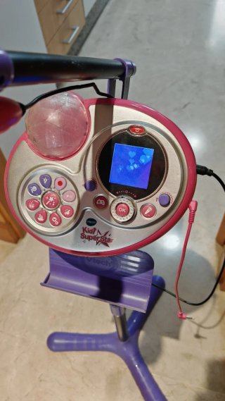 Karaoke Vtech Kidi Superstar Rosa/Morado