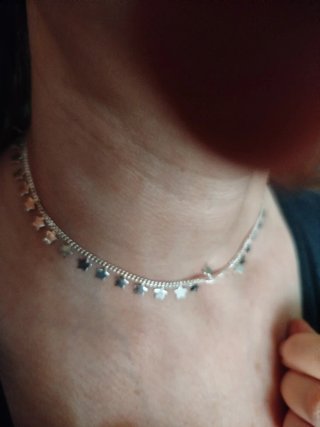Collar Plata 925 con Estrellas