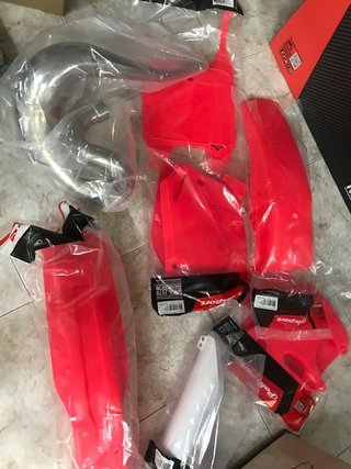 y Plásticos CR 250 R Kit Fluor