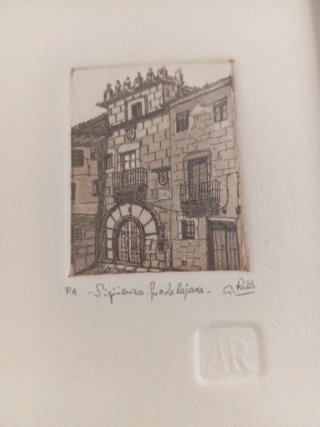 Due litografie di G.Rios, Salvatierra e Sigüenza