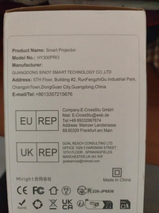 Proyector MAGCUBIC Multimedia HDMI WiFi