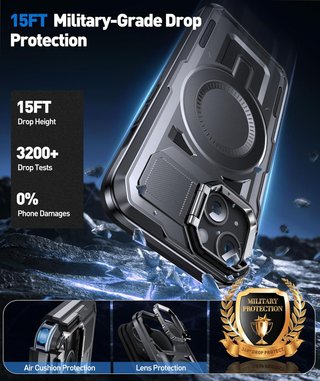 Funda iPhone 14/13 Negra Antigolpes