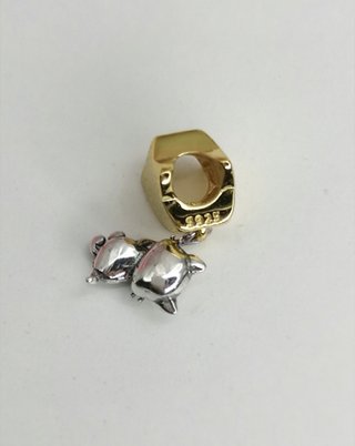 CHARM GATO ESTRELLA PARA PULSERA PANDORA CON CAJA