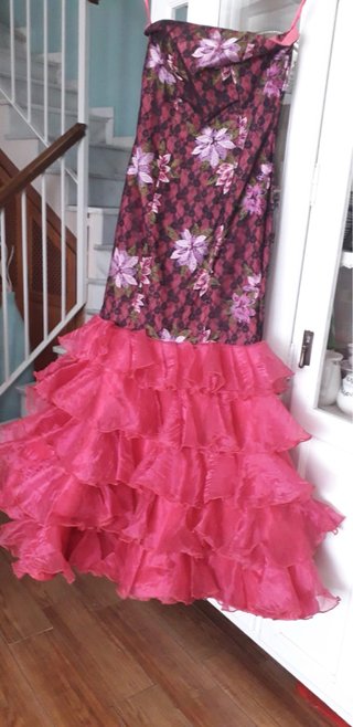 Traje de flamenca con volantes