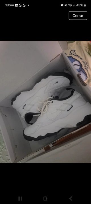 Tenis Nike Blancos y Negros