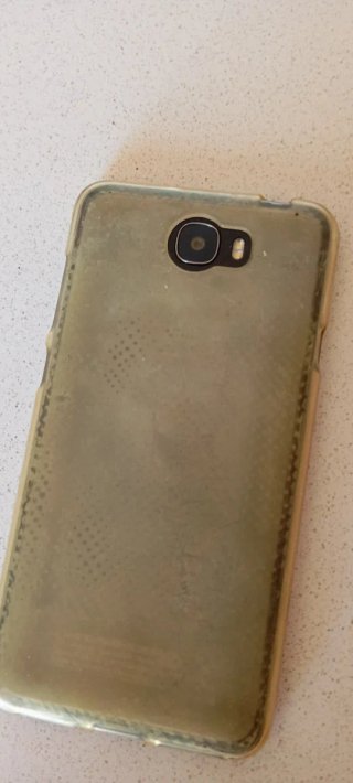 Teléfono Huawei Negro y Dorado
