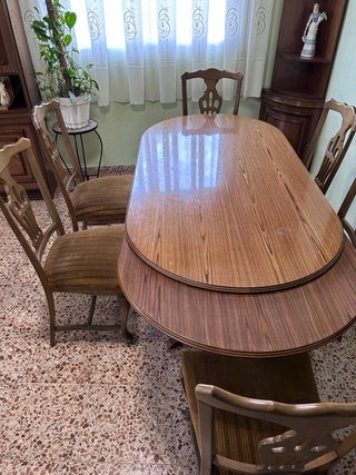 Muebles de comedor completo madera