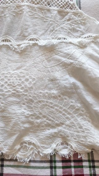 Blusa Boho Blanca Talla L