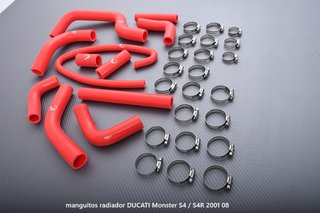 manguitos radiador DUCATI Monster S4 / S4R 2001 08