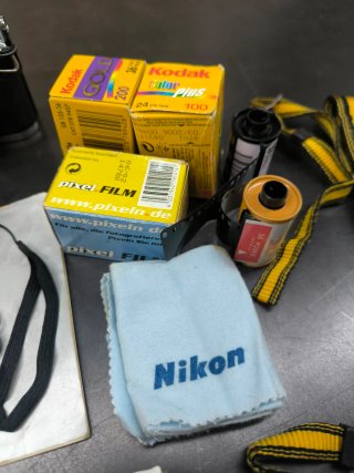 Nikon Nikkormat EL Cámara SLR 1972
