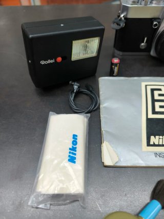 Nikon Nikkormat EL Cámara SLR 1972