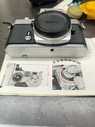 Nikon Nikkormat EL Cámara SLR 1972