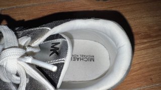 Zapatillas Michael Kors Negras y Plateadas
