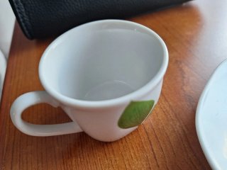 Set 2 tazze caffè con piattini - Vintage anni 2000