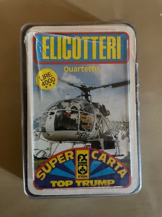 Supercartine Elicotteri Quartetto Top Trump