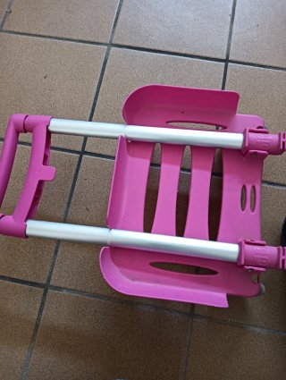 Carro mochila infantil azul